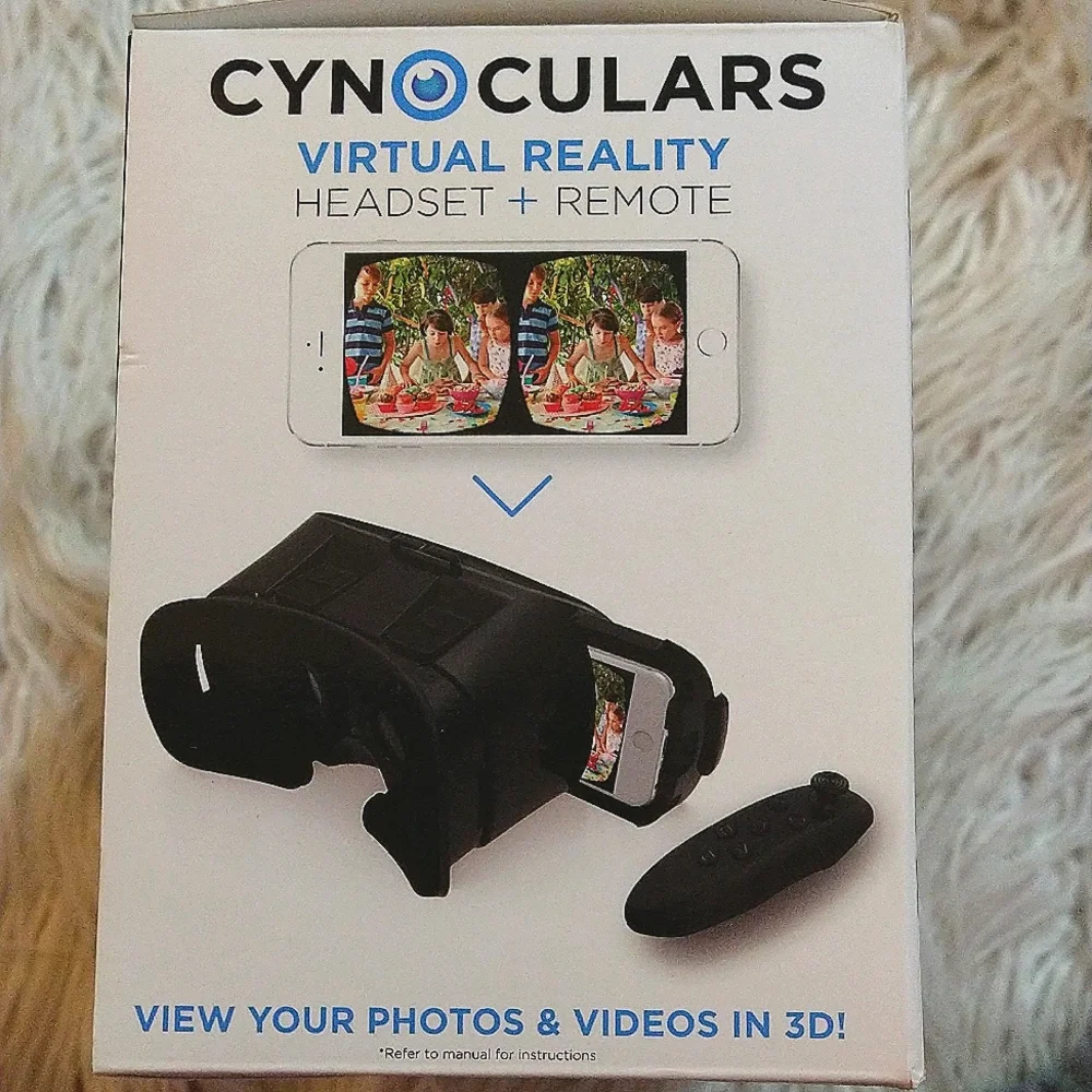 By HYPE Cynoculars Virtual Reality Headset & Remote - As seen on TV